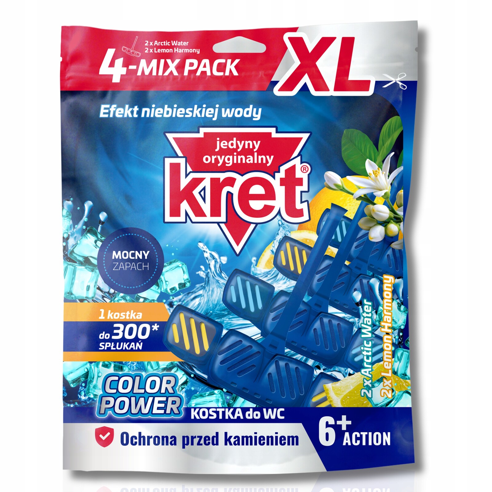 Kret Wc Arctic Lemon 4x40 g