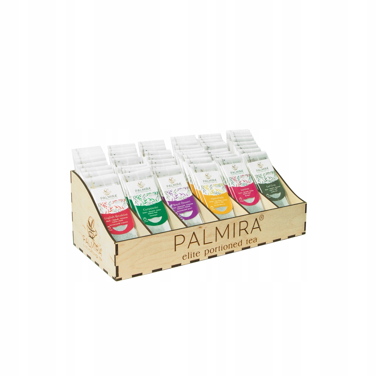 Sada čajů Palmira 6 příchutí expozice Sanoma