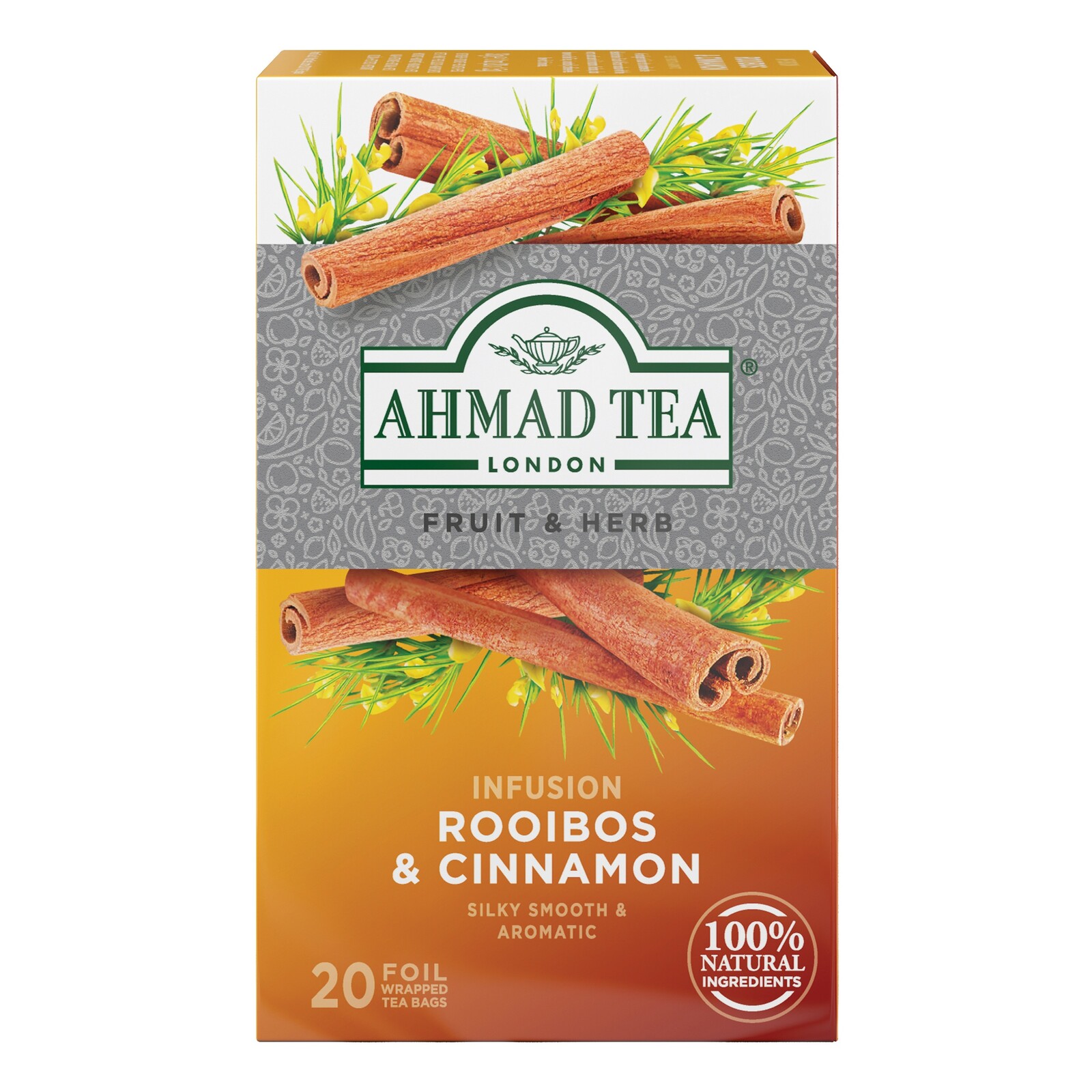 Instantní Čaj Rooibos a skořice 30g Ahmad Tea