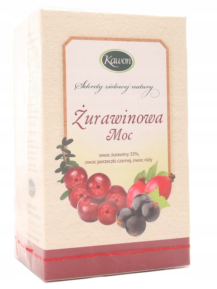 Kawon Ovocný čaj brusinkový Síla 20 x 3 g