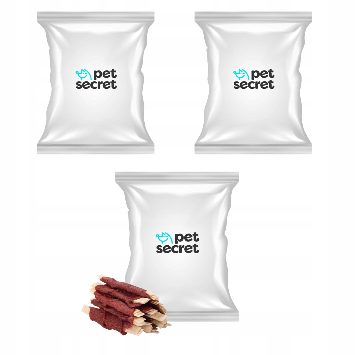 2+1 Tyčinky s jehněčím masem 500 g, psí pamlsek Pet Secret