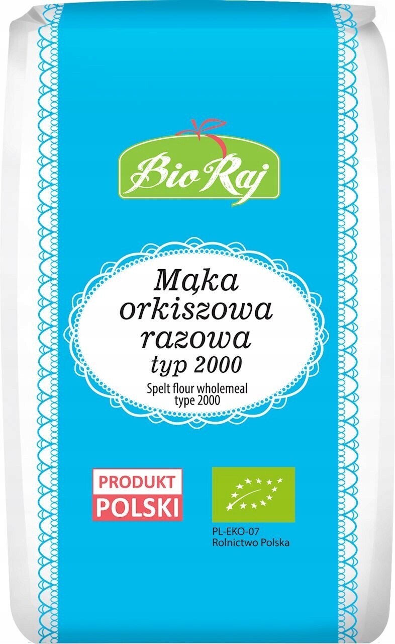 4X Bio Raj Špaldová mouka jednorázová typ 2000 Bio 1 kg