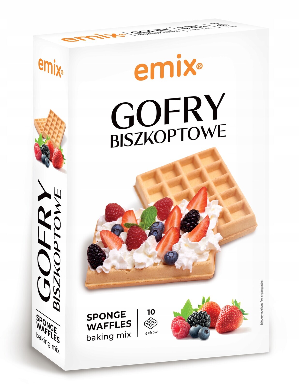 Piškot Těsto na vafle Emix vanilkový 0,5 kg