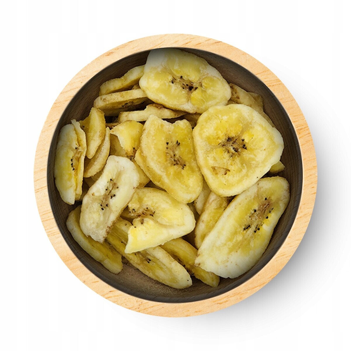 Banánové Chipsy 500g křupavá svačinka ze sušeného ovoce do müsli dezertů