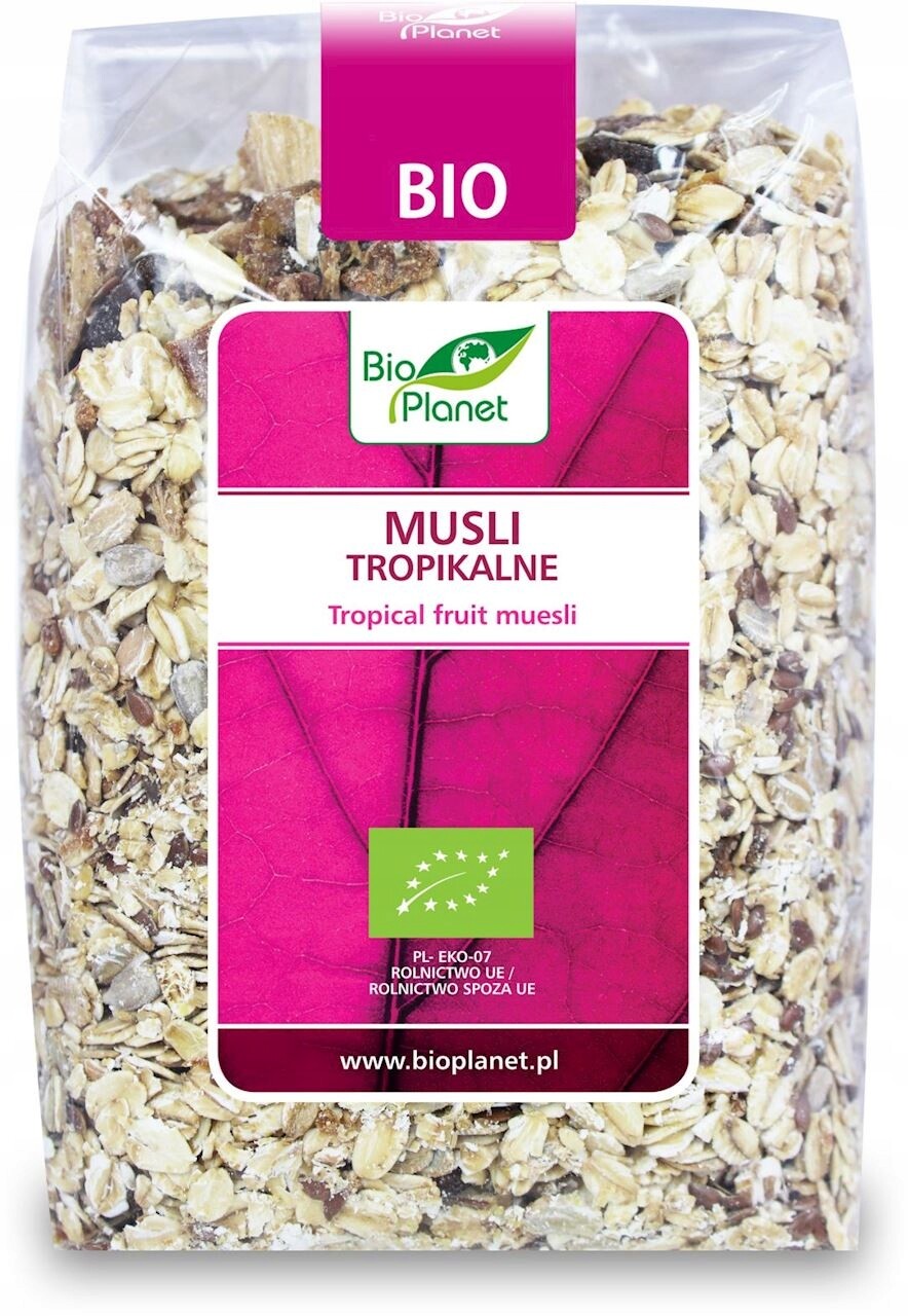 4x Bio Planet Tropické müsli Bio 300 g