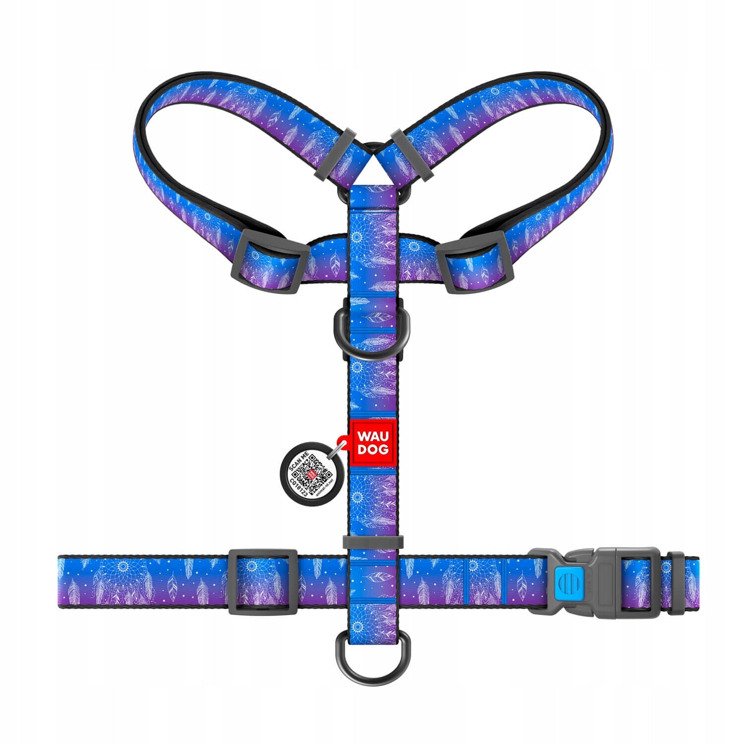 Postroj pro psa Guard WauDog Dreamcatcher nastavitelný velikost L