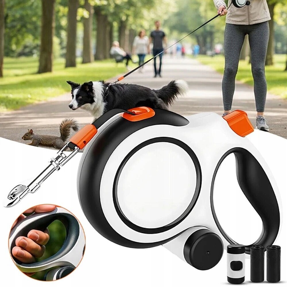 Automatické Vodítko 8 m s nádobou na sáčky Ideální automatické procházky