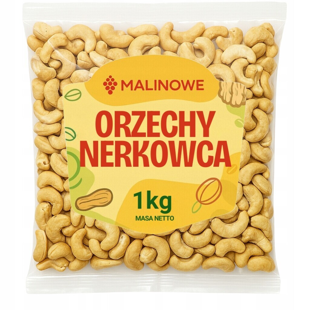 Kešu Ořechy 1 Kg Celé 100% Přírodní Loupané