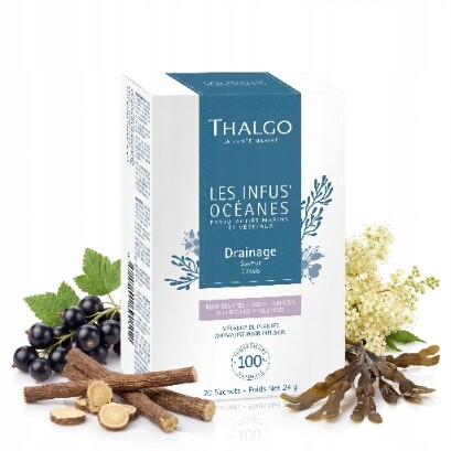 Čaj pro očistu organismu Marine Nutrition 20 sáčků drenážní a detoxikační