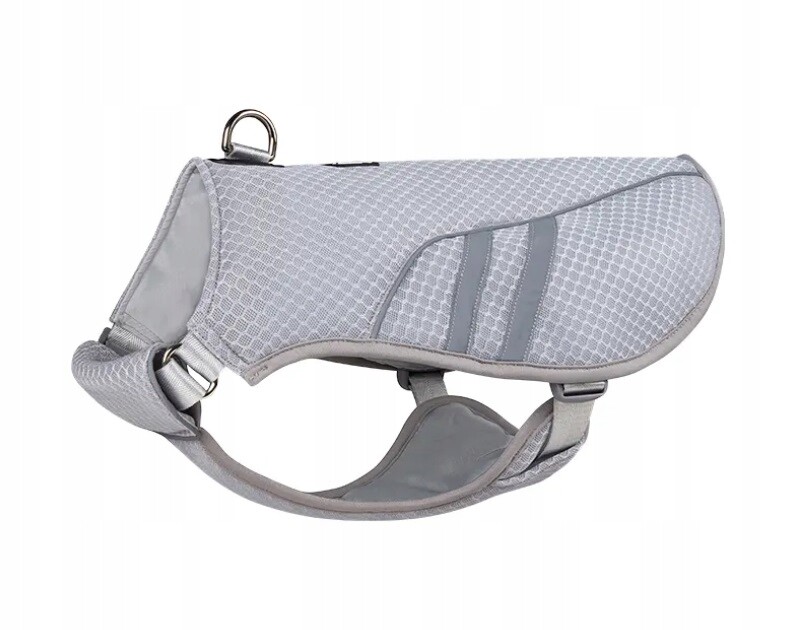 Chladící oblečení pro velkého psa na léto, vycházkové postroje pro psa, vel L