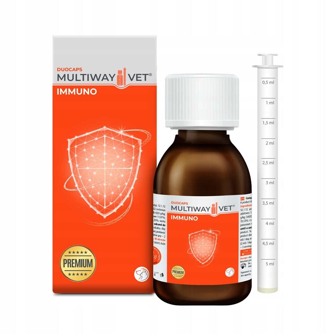 Multiway Vet Duocaps Immuno – přípravek na podporu imunity psů a koček