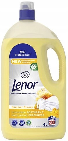 Tekutá aviváž Lenor Professional Summer Breeze 200 praní 4 l