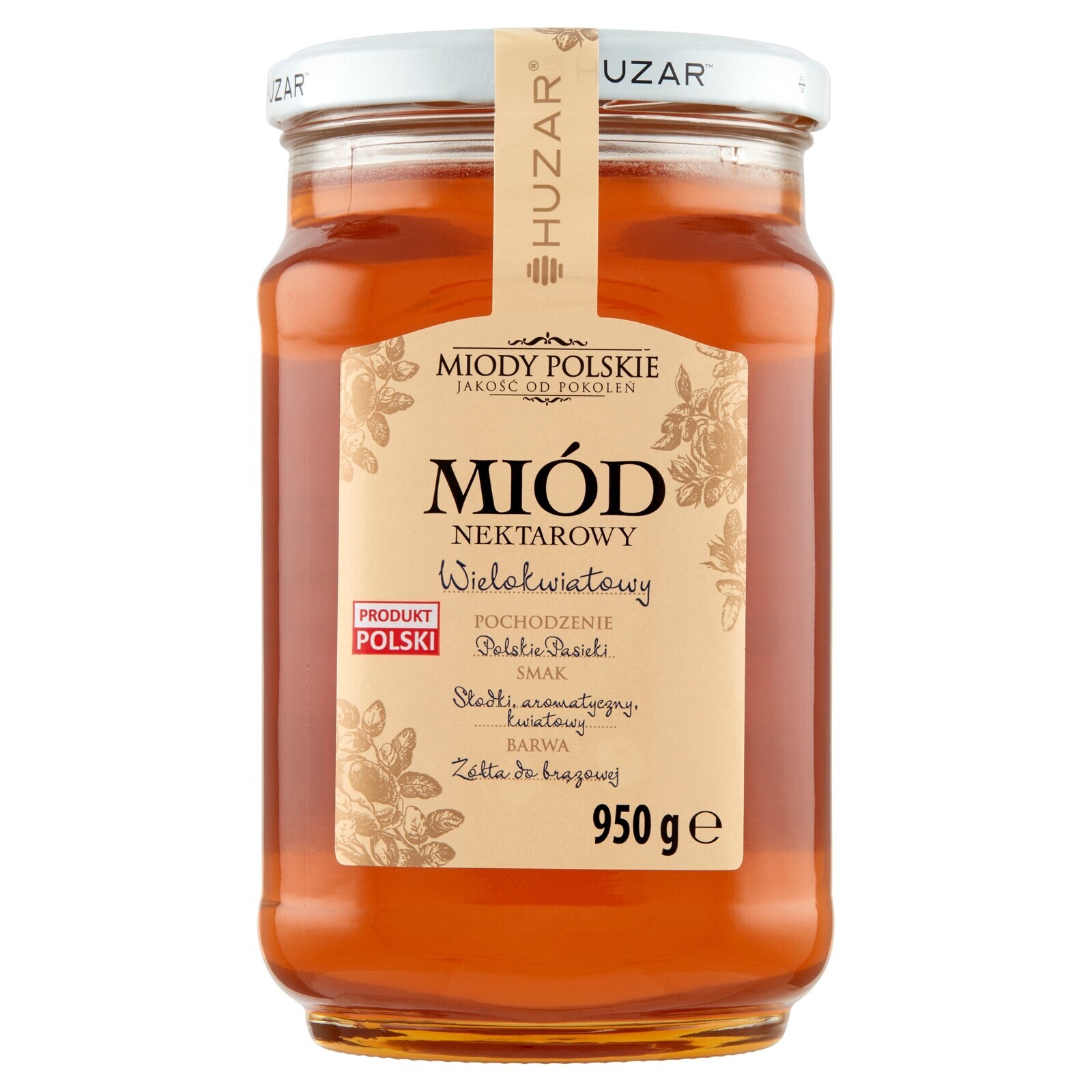 Huzar Nektarový med mnohokvětý 950 g