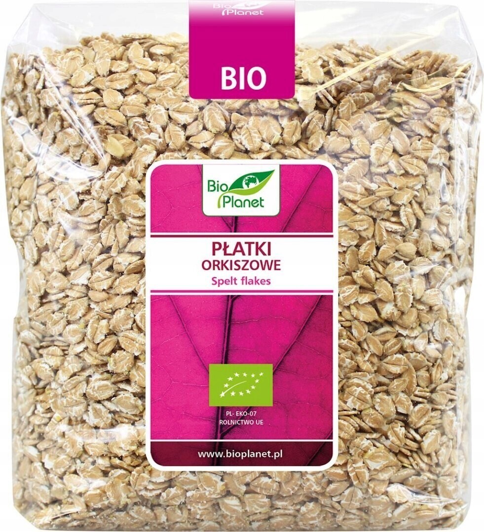 3X Bio Planet Špaldové vločky Bio 1 kg