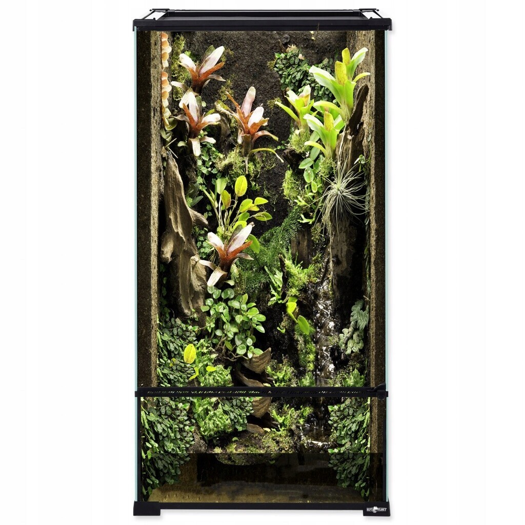 Repti Planet Terárium 45x45x90cm pro Plazy a Obojživelníky