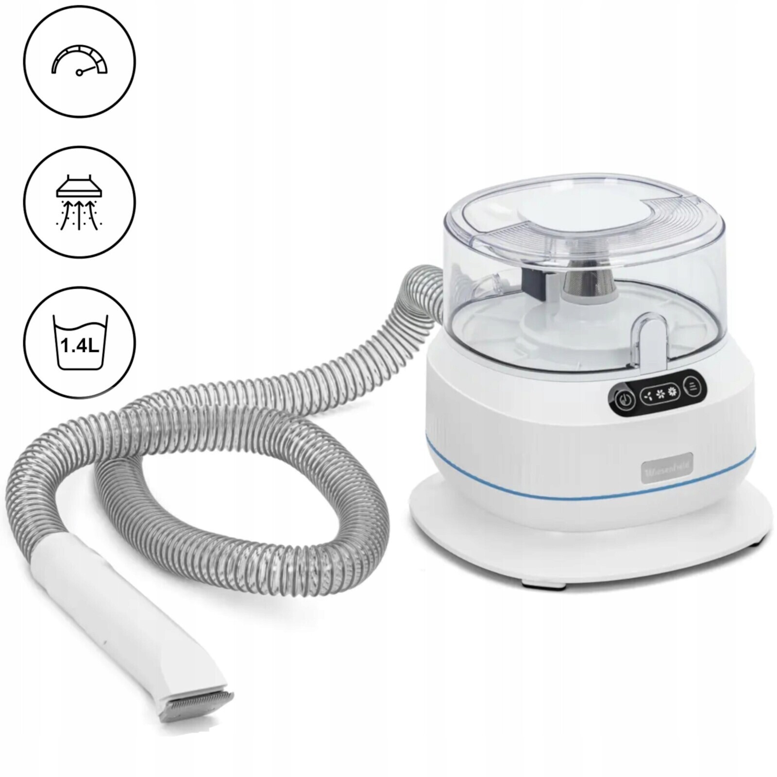 Stroj Na Stříhání Psů S Vysavačem, 5 Nástavců, 1.4 L, 350 W