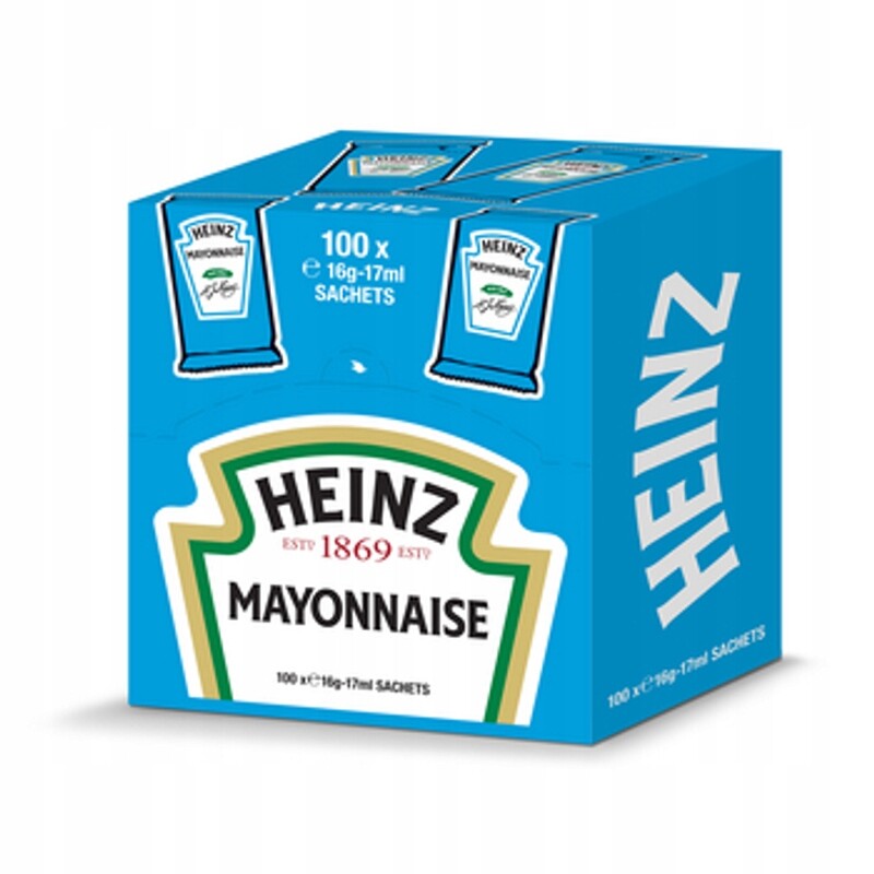 Heinz majonézové sáčky 100 x 16 g 17 ml