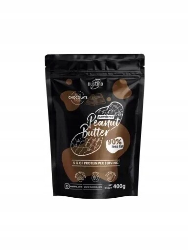 2x Nustino – arašídové máslo v prášku – Čokoláda 400 g