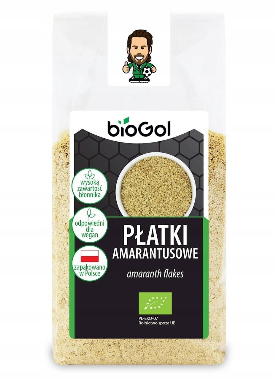3X Biogol Amarantové vločky Bio 300 g