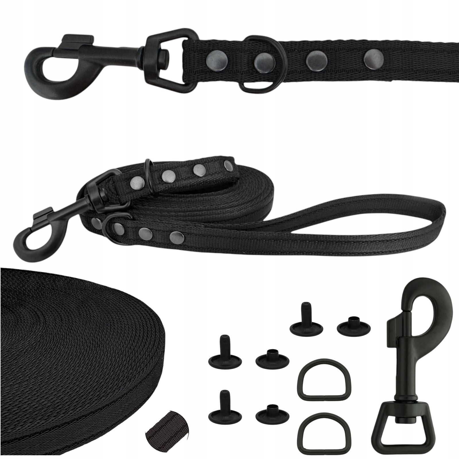 Vodítko Lanko Lonža Prošívaná Polypropylen Trvanlivá Silná Protiskluzová 3M 20MM