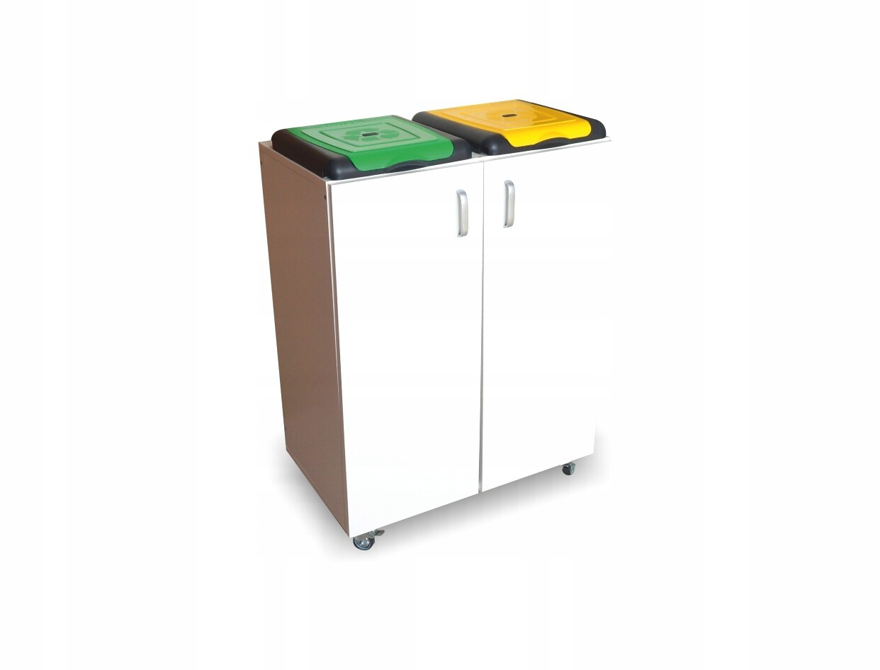 Skříňka/koš zásobník na pytle na tříděný odpad ECOselect 2