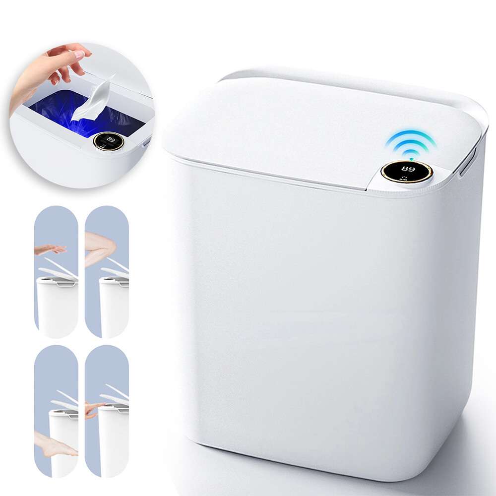 18L Odpadkový Koš S Inteligentním Čipem Do Obývacího Pokoje A Ložnice Automatický
