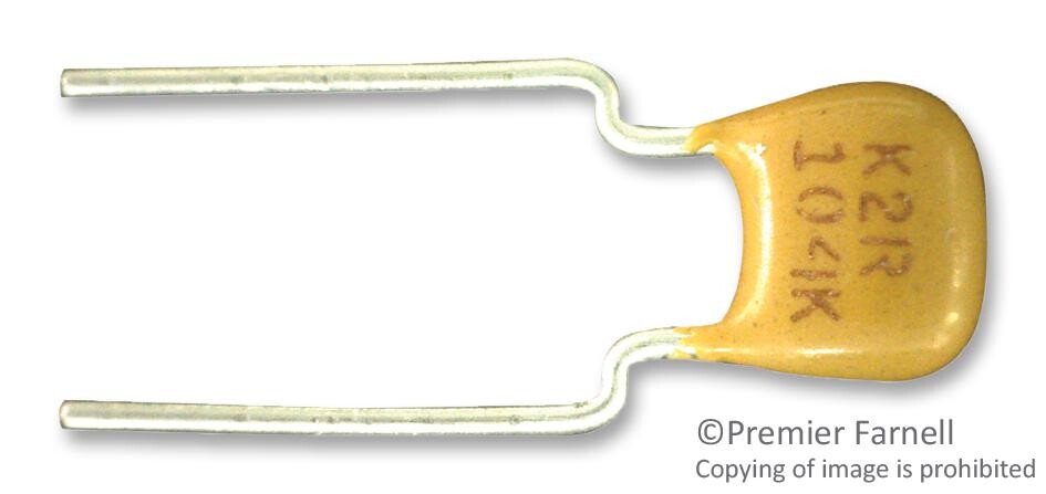 Kemet C330C104K2R5Ta Cap, 0.1Îf, 200V, 10%, X7R