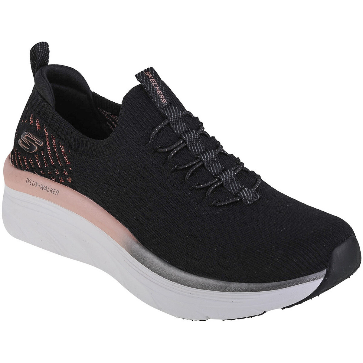 Skechers  D apos;Lux Walker Let It Glow  Černá
