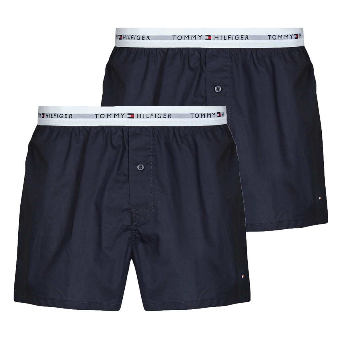 Tommy Hilfiger  WOVEN BOXER X2  Tmavě modrá