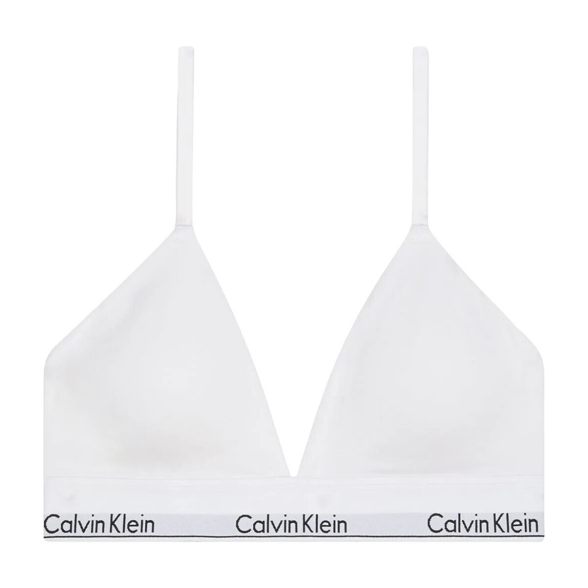 Calvin Klein Jeans  LIGHTLY LINED TRIANGLE  Bílá