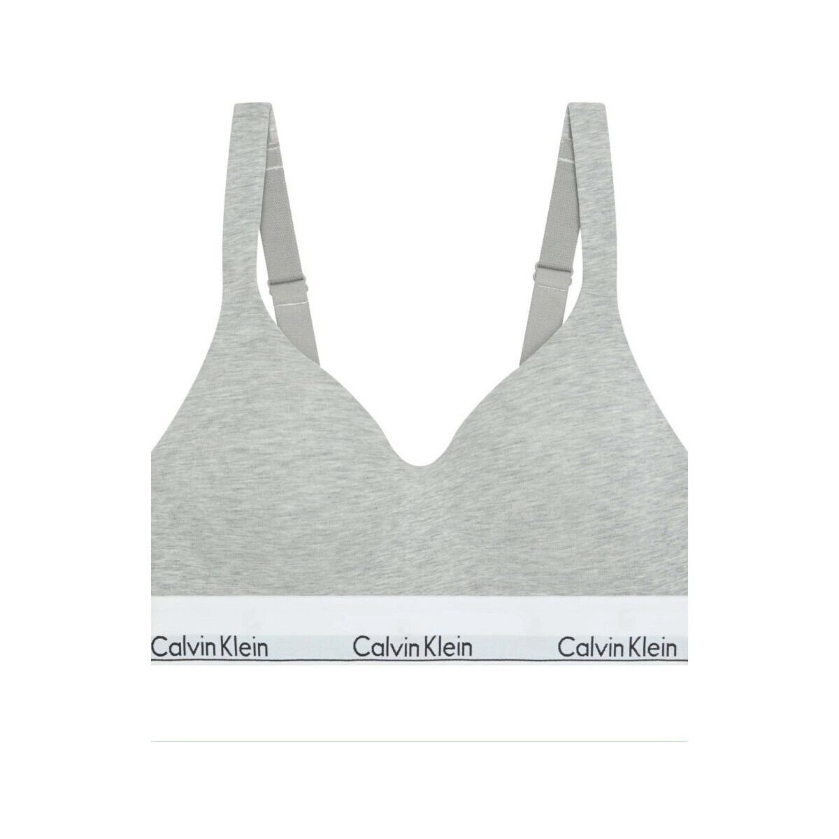 Calvin Klein Jeans  LIFT BRALETTE ICON COTTON MODAL  Šedá