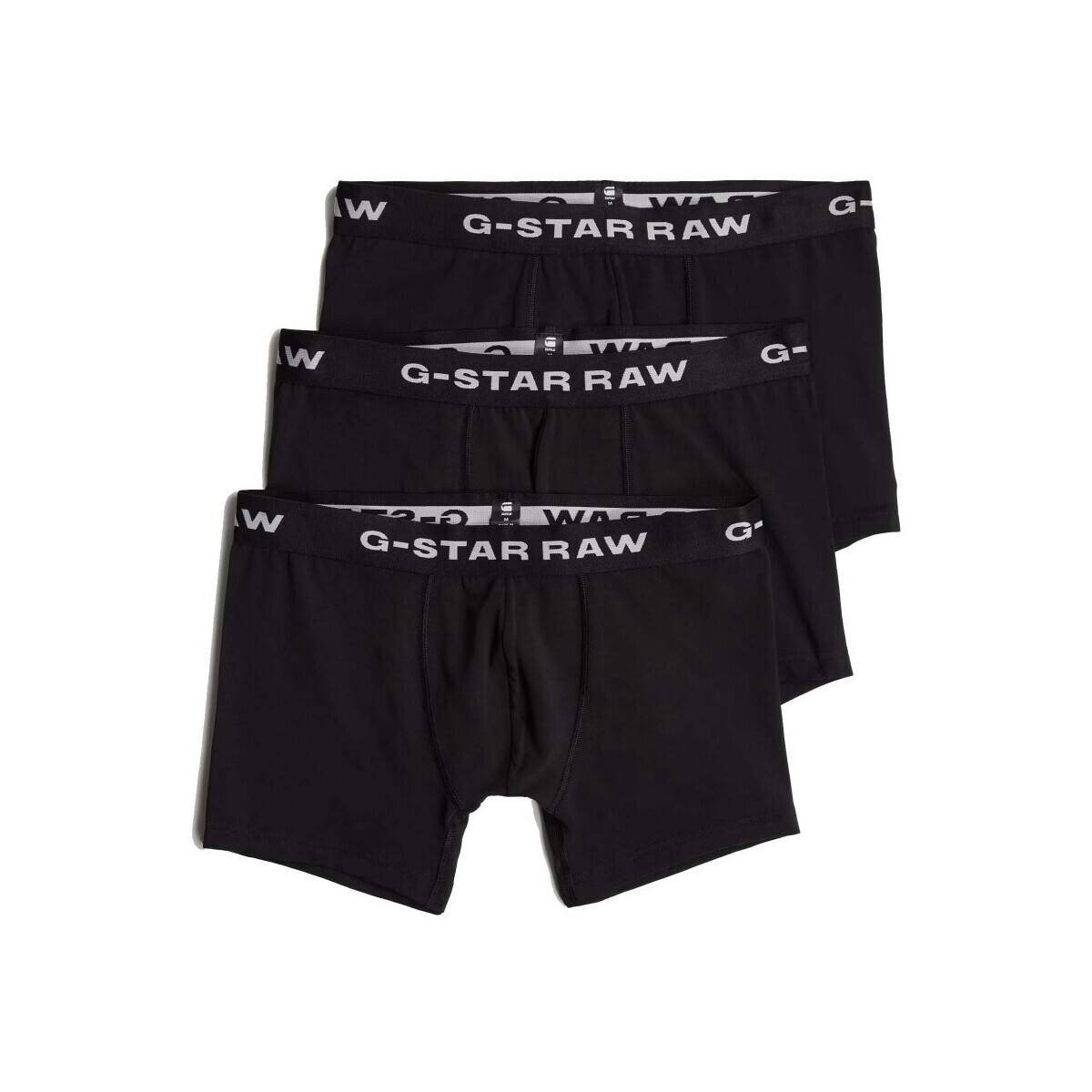 G-Star Raw  BOXER BRIEFS 3 PACK  Černá