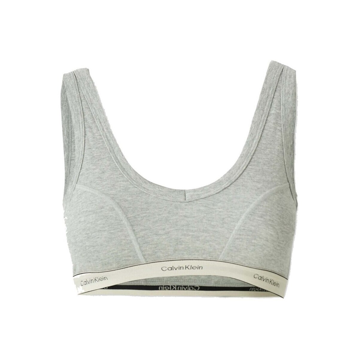 Calvin Klein Jeans  LIGHTLY LINED TRAINGLE B  Šedá