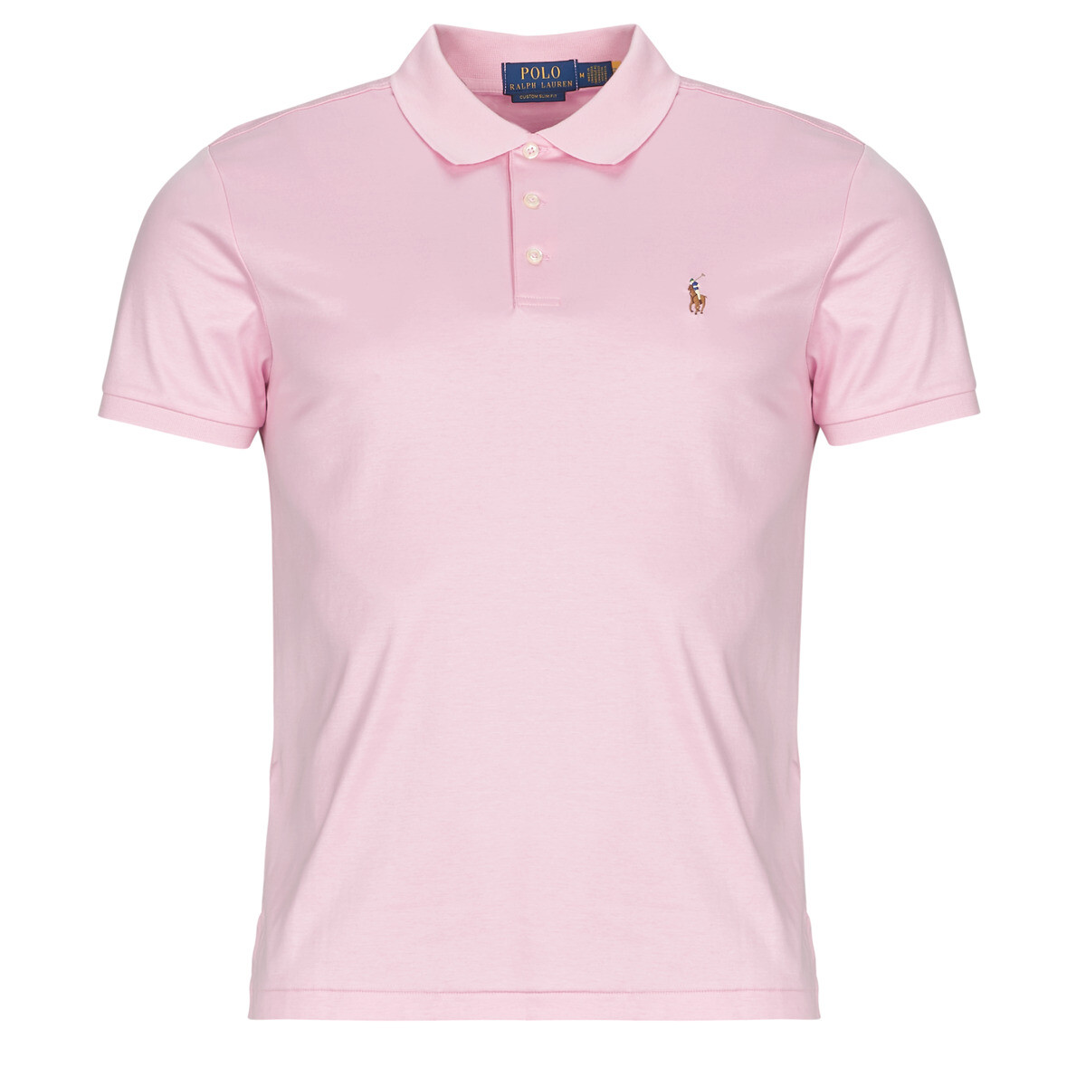 Polo Ralph Lauren  POLO COUPE DROITE EN PIMA COTON  Růžová