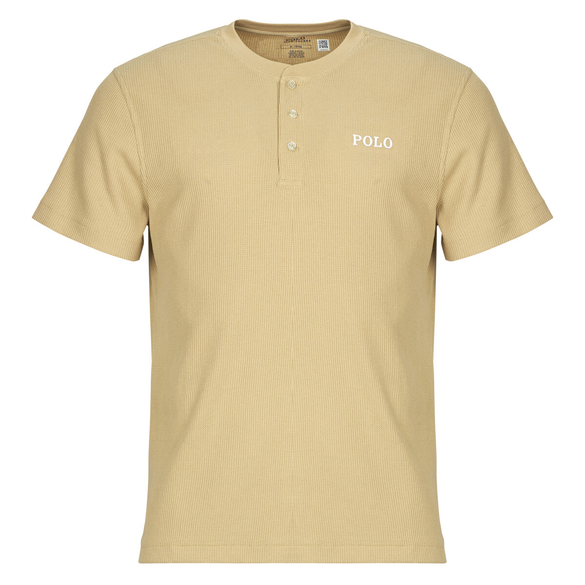 Polo Ralph Lauren  S/S HENLEY-SLEEP-TOP  Béžová