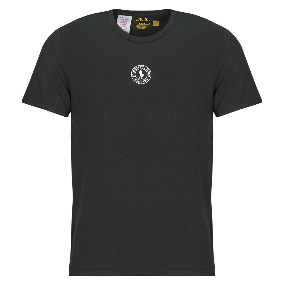 Polo Ralph Lauren  S/S CREW-SLEEP-TOP  Černá