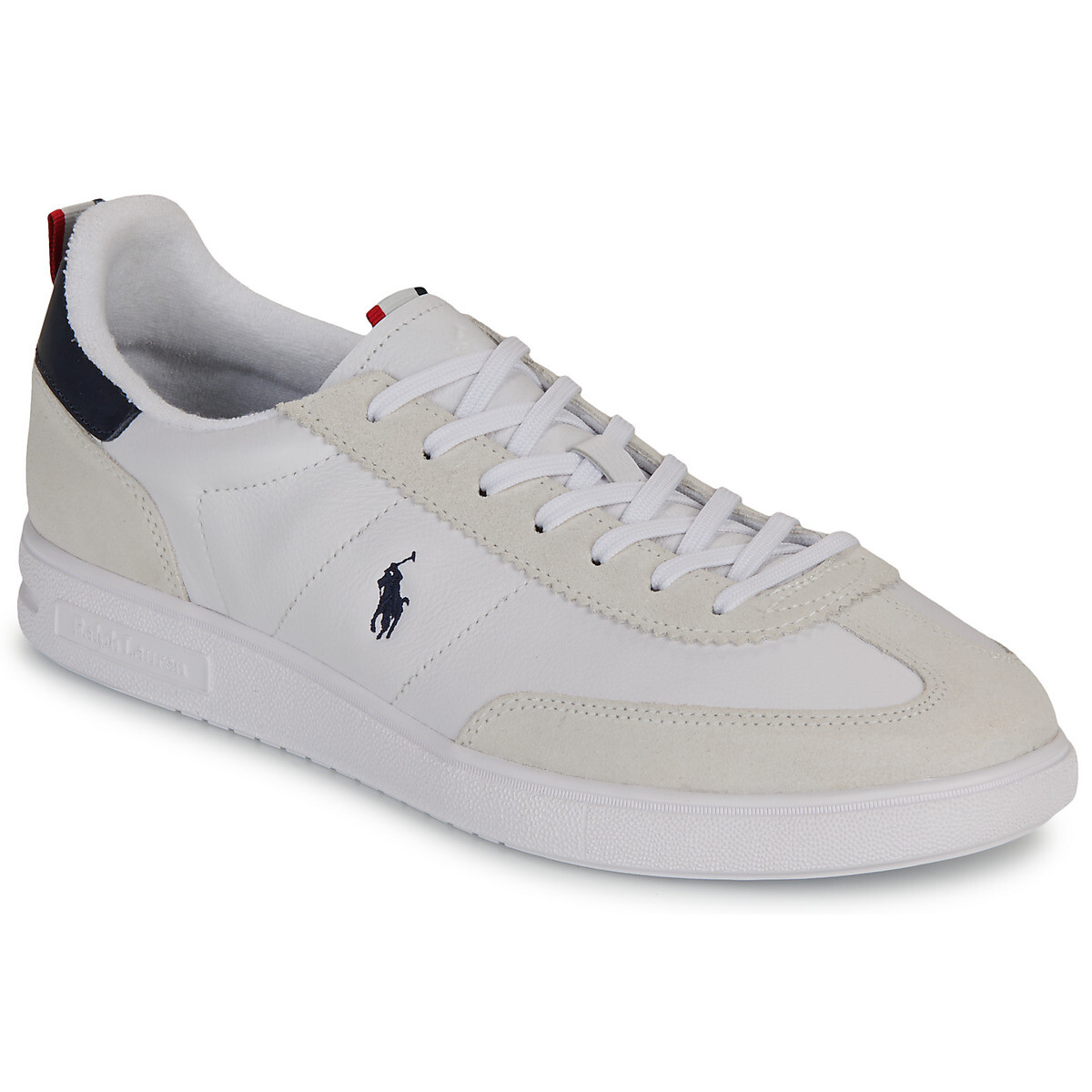 Polo Ralph Lauren  BEDFORD RIB-SNEAKERS-LOW TOP LACE  Bílá