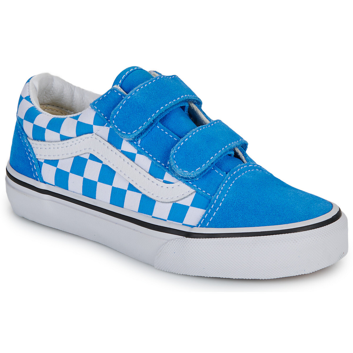 Vans  Old Skool V COLOR THEORY CHECKERBOARD Bright Azure  Modrá