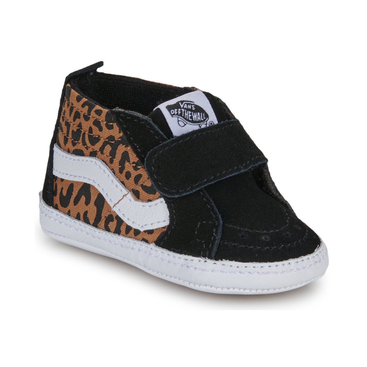 Vans  SK8-Hi Crib LEOPARD BLACK/BROWN  Černá