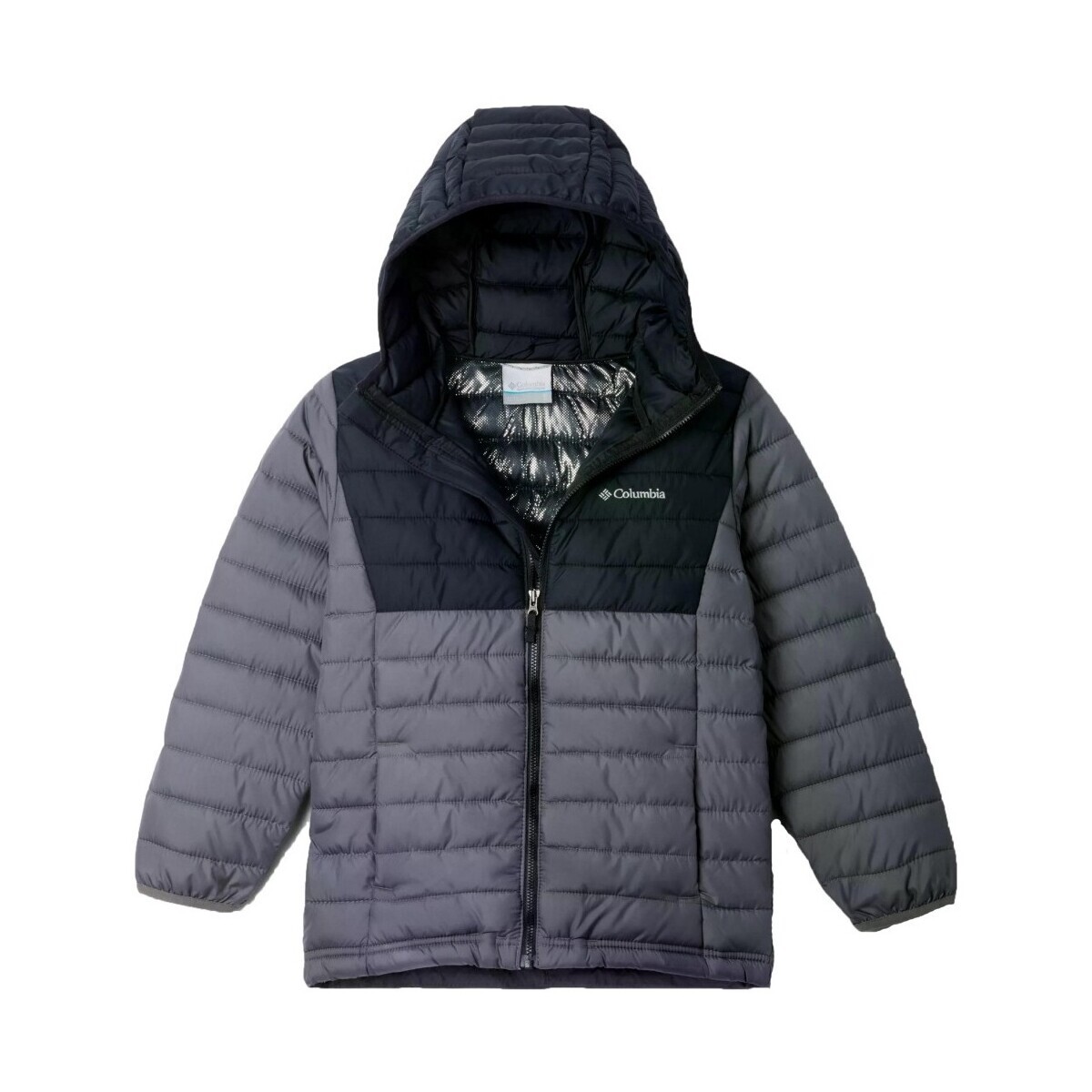 Columbia  POWDER LITE II HOODED JACKET  Šedá