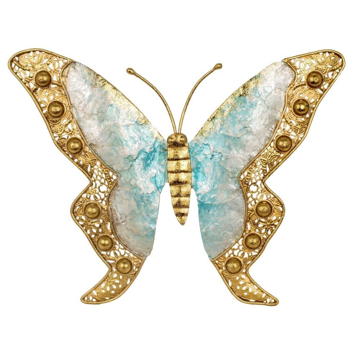 Signes Grimalt  Nástěnná Dekorace S Motýly S  Zlatá