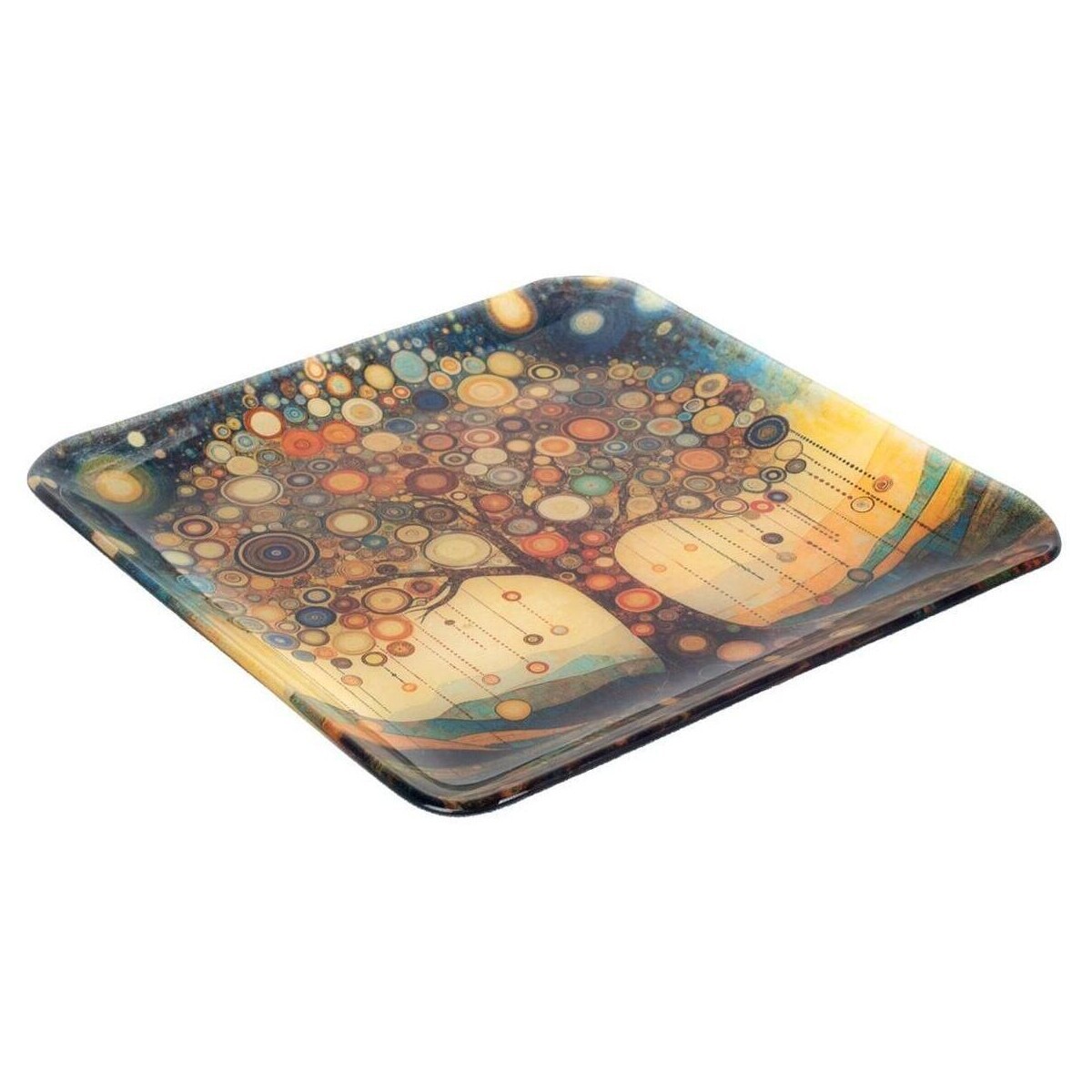 Signes Grimalt  Talíř Stromu Života  ruznobarevne