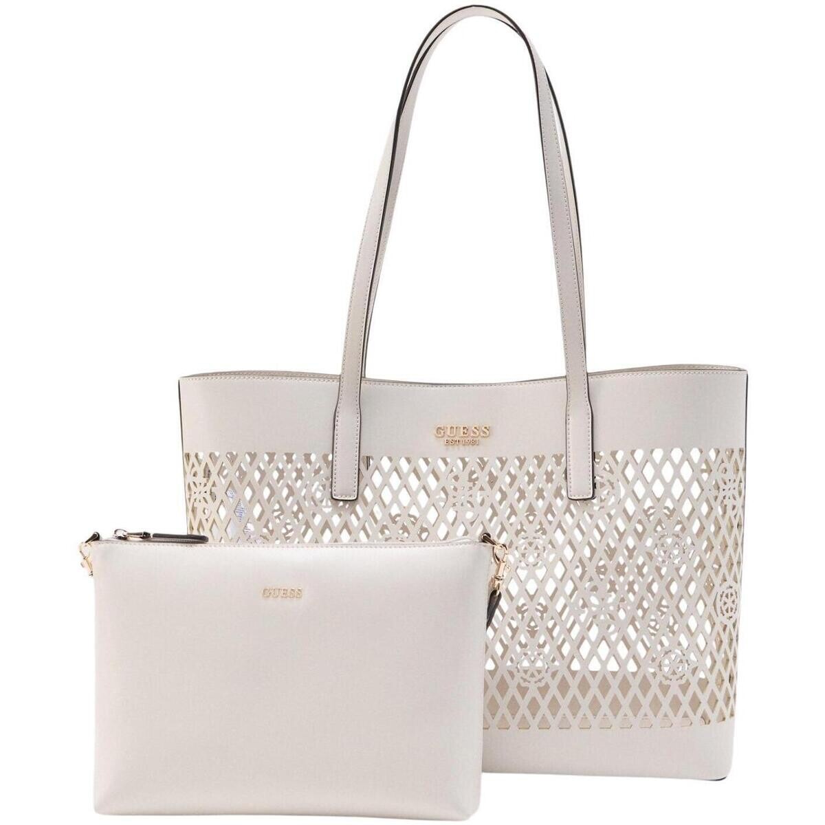 Guess  LETTY 2 IN 1 TOTE HWPG99 11240  Bílá