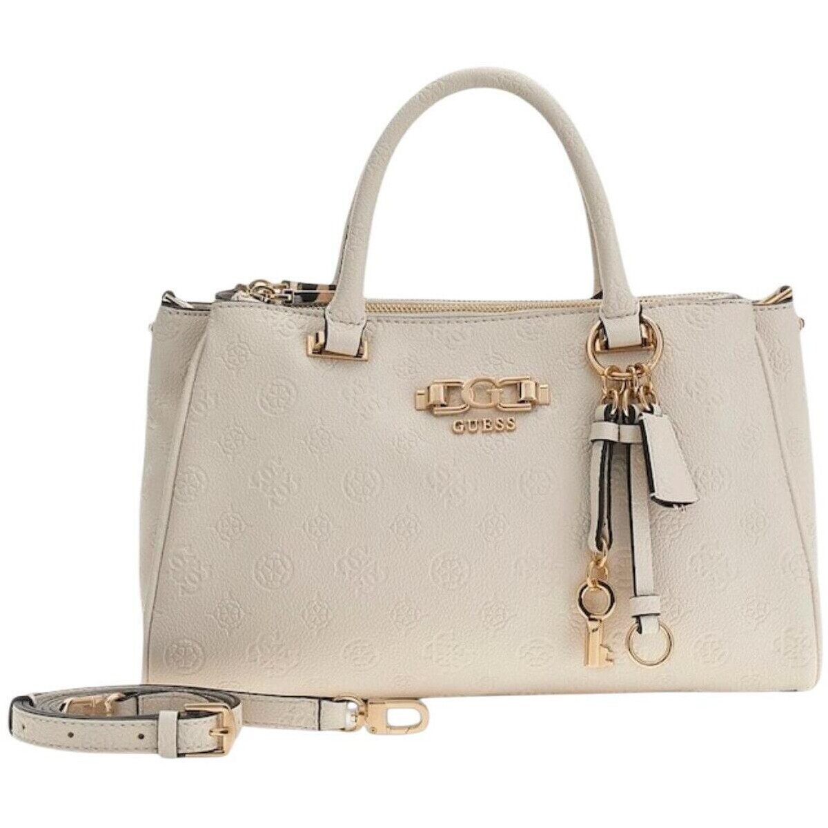 Guess  ANISE TRIPLE COMP SATCHEL HWPD99 16060  Bílá