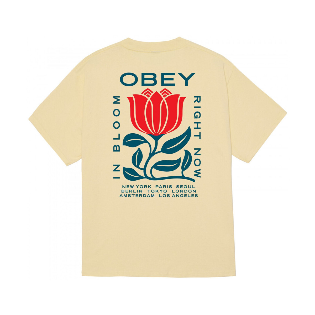 Obey  in bloom  Žlutá