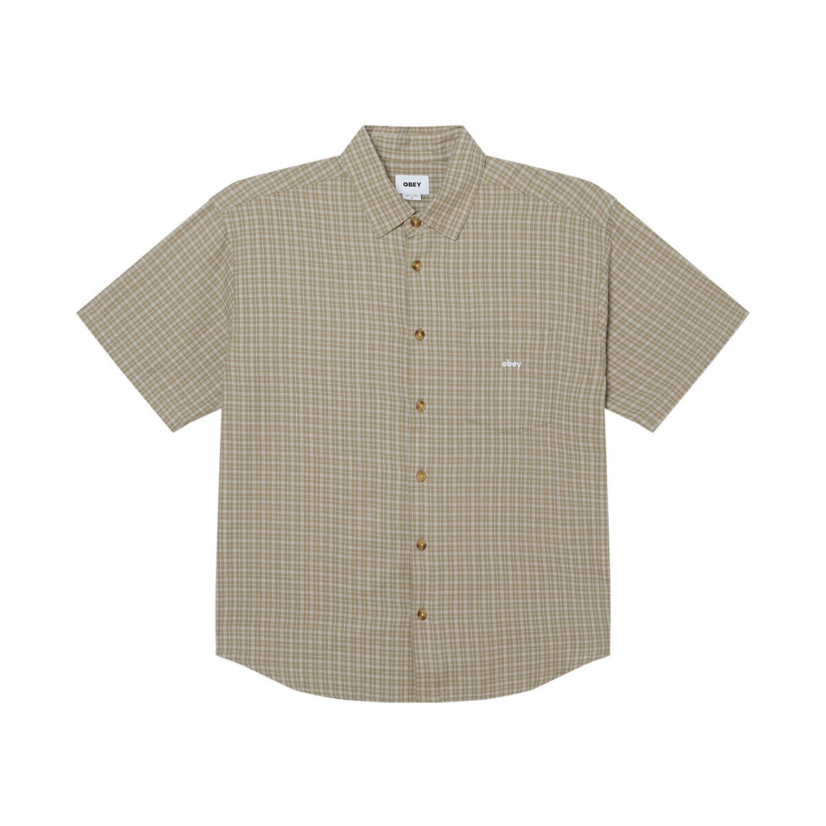 Obey  Bigwig ian woven  Zelená