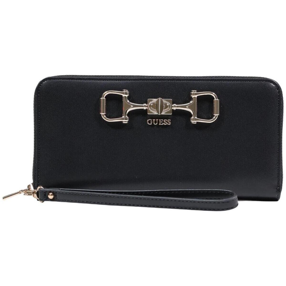 Guess  JANIE SLG LARGE ZIP AROUND SWVG99 10146  Černá