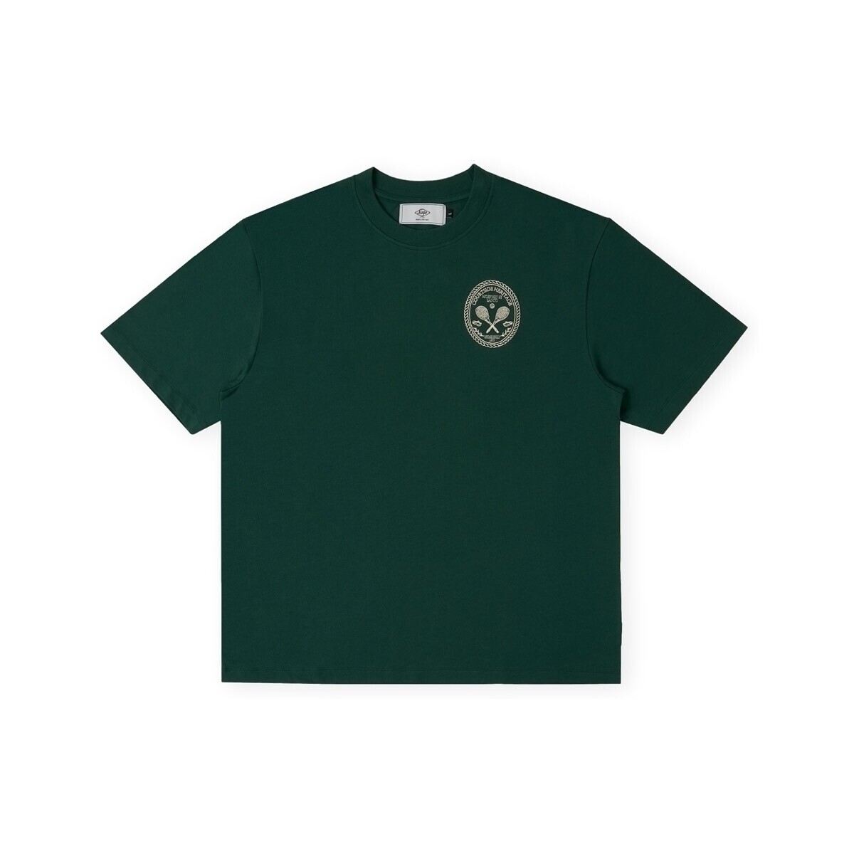 Sanjo  Courtside T-Shirt - Green  Zelená