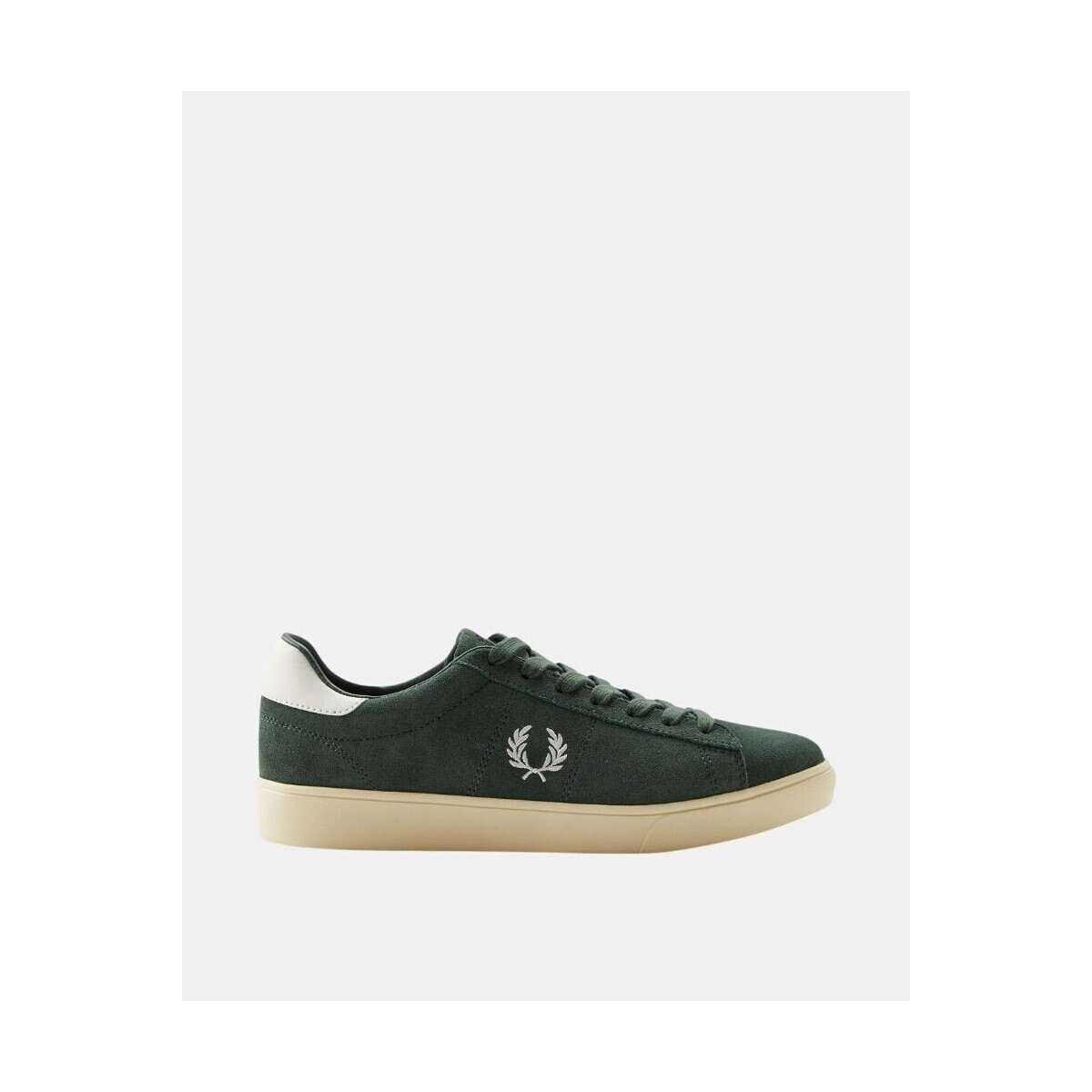 Fred Perry  B1317 SPENCER SUEDE  Zelená