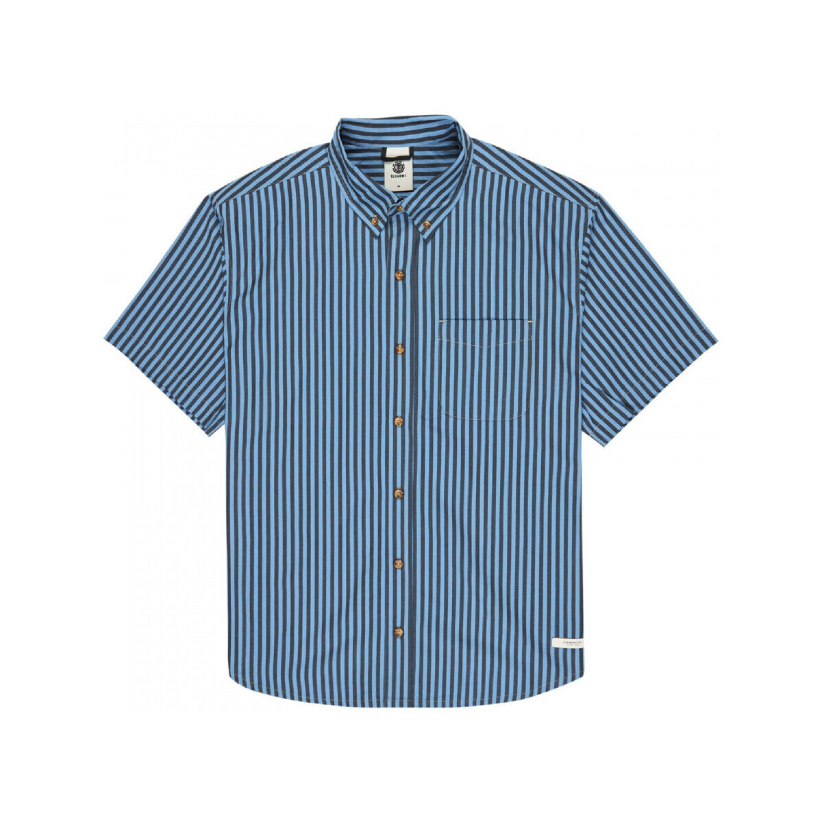 Element  Regular button down  Modrá